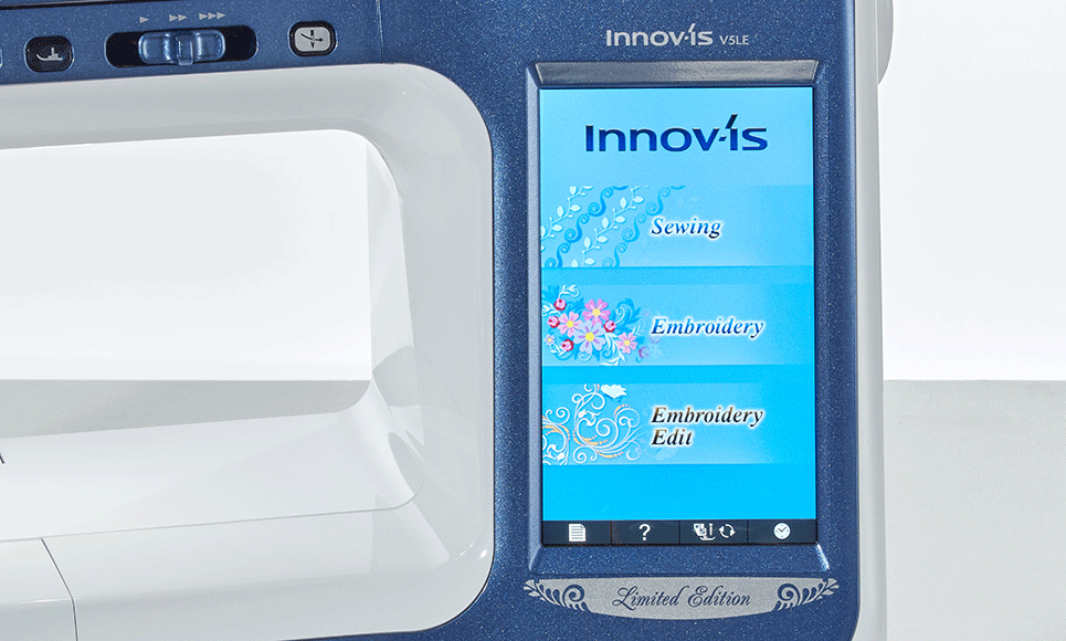 Innov-is V5LE sewing, quilting and embroidery machine 3